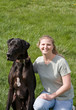 Photo: Pretty Girl With Her Great Dane Pretty Girl With Her Great Dane