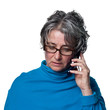 Lady talking on the phone
