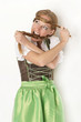 Foto: Oktoberfest Frau im Dirndl Oktoberfest Frau im Dirndl