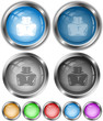Inkstand. Vector internet buttons.