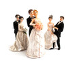 wedding cake figurines