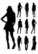 women silhouettes