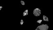 Falling diamonds 3d animation detail 03 b Falling diamonds 3d animation detail 03 b
