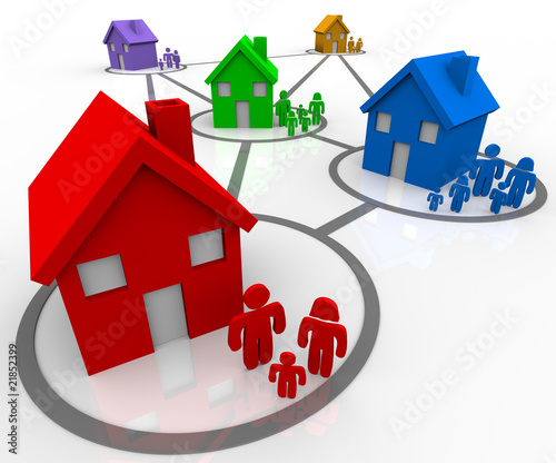 Illustration: Connected Families in Neighborhoods Connected Families in Neighborhoods