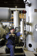 Technician working