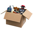 Cartons d'objets