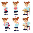 student girl