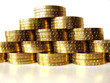 golden coins