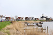 Small typical Dutch village