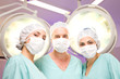 A team of surgeons