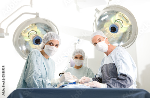 Photo: Surgeons at work Surgeons at work