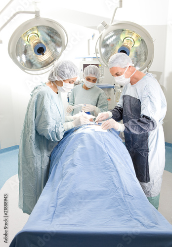 Photo: At a surgery At a surgery