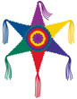 Colorful Star Pinata Colorful Star Pinata