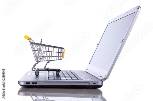 Photo: E-commerce concept E-commerce concept
