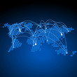 World connections concept World connections concept