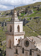 St. Pietro Caveoso Church. Sassi of Matera. Basilicata.