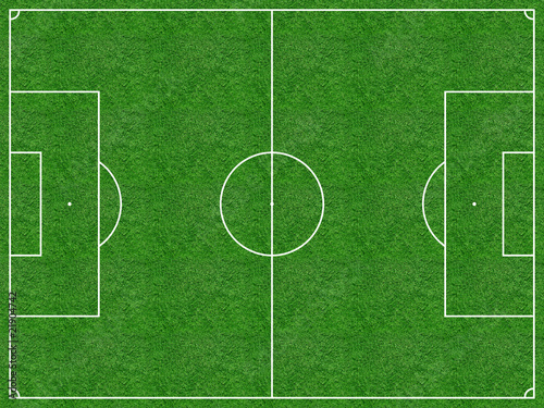 Ilustración: Fußballplatz Fußballplatz