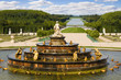 Latona Fountain and great perspective of Versailles gardens Latona Fountain and great perspective of Versailles gardens