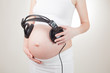 earphones for pregnant belly