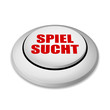 Vektor: spielsucht (runder knopf) spielsucht (runder knopf)