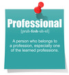Professional definition