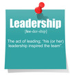 Leadership definition
