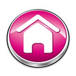 Pink home icon Pink home icon