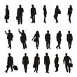 Collection de silhouettes d'affaires - Business shadows