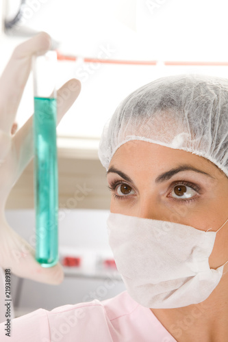 Photo: Chemist at work Chemist at work