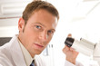 Scientist at work
