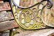 Antike Gartenbank Antike Gartenbank