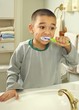 Foto: Boy brushing teeth Boy brushing teeth