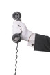 Butler with Telephone Receiver Butler with Telephone Receiver