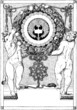 Stampa formella ghirlanda