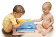 Baby boy and girl together flip book Baby boy and girl together flip book