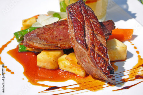 Photo: magret de canard au miel de lavande magret de canard au miel de lavande