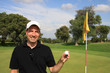 Happy Golfer
