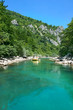 Rafting  of river Neretva , Bosnia and Herzegovina