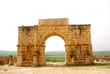 Triumphal arch, Volubilis, Morocco Triumphal arch, Volubilis, Morocco