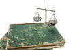 Weighing scales and books