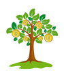 Vector: Money tree Money tree