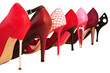 Pumps mit hohen Absätzen