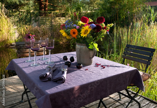 Photo: house and garden house and garden