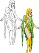 She is reach heights of the cognition.