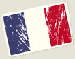 Photos : Grunge french flag