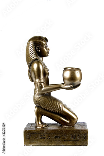 Foto: ägyptische statue ägyptische statue