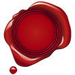Red Wax Seal