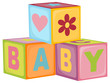 Baby's letter cubes Baby's letter cubes