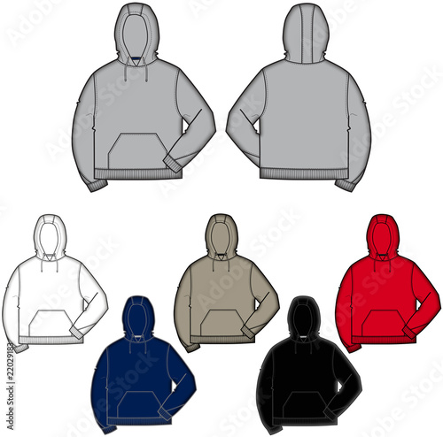 sweatshirt vector template. Zoom Not Available : Vector