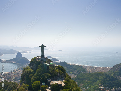 Foto: Dramatic Aerial view of Rio De Janeiro Dramatic Aerial view of Rio De Janeiro